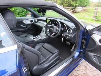 Mercedes-Benz C Class 2.1 C220d AMG Line Cabriolet G-Tronic+ Euro 6 (s/s) 2dr