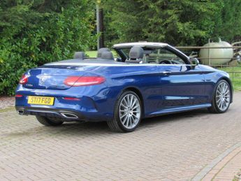 Mercedes-Benz C Class 2.1 C220d AMG Line Cabriolet G-Tronic+ Euro 6 (s/s) 2dr