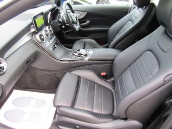 Mercedes-Benz C Class 2.1 C220d AMG Line Cabriolet G-Tronic+ Euro 6 (s/s) 2dr