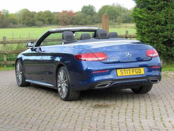 Mercedes-Benz C Class 2.1 C220d AMG Line Cabriolet G-Tronic+ Euro 6 (s/s) 2dr