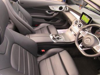 Mercedes-Benz C Class 2.1 C220d AMG Line Cabriolet G-Tronic+ Euro 6 (s/s) 2dr