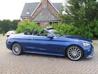 Mercedes-Benz C Class 2.1 C220d AMG Line Cabriolet G-Tronic+ Euro 6 (s/s) 2dr