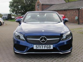 Mercedes-Benz C Class 2.1 C220d AMG Line Cabriolet G-Tronic+ Euro 6 (s/s) 2dr