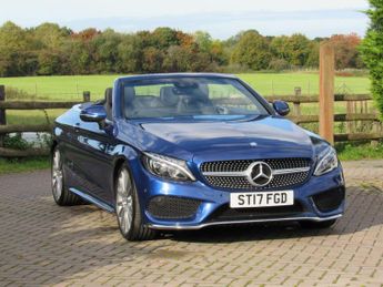 Mercedes-Benz C Class 2.1 C220d AMG Line Cabriolet G-Tronic+ Euro 6 (s/s) 2dr