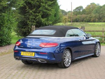 Mercedes-Benz C Class 2.1 C220d AMG Line Cabriolet G-Tronic+ Euro 6 (s/s) 2dr
