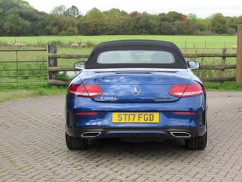 Mercedes-Benz C Class 2.1 C220d AMG Line Cabriolet G-Tronic+ Euro 6 (s/s) 2dr