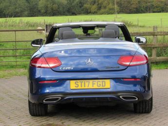 Mercedes-Benz C Class 2.1 C220d AMG Line Cabriolet G-Tronic+ Euro 6 (s/s) 2dr