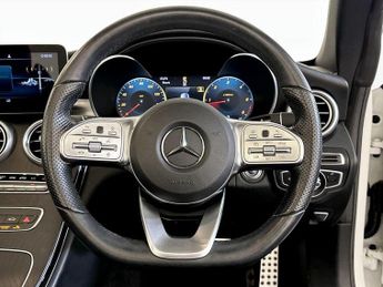 Mercedes-Benz C Class 2.0 C300d AMG Line (Premium) Cabriolet G-Tronic+ Euro 6 (s/s) 2d