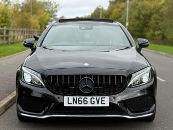 Mercedes-Benz C Class 2.1 C220d AMG Line (Premium Plus) G-Tronic+ Euro 6 (s/s) 2dr