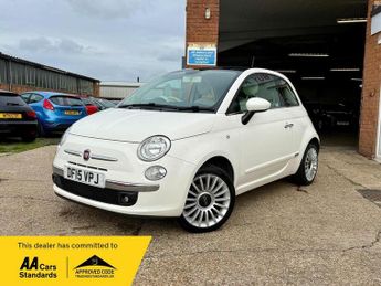 Fiat 500 1.2 Lounge Euro 6 (s/s) 3dr