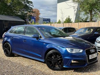Audi A3 2.0 TDI S line Sportback S Tronic Euro 6 (s/s) 5dr (Nav)