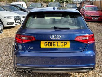 Audi A3 2.0 TDI S line Sportback S Tronic Euro 6 (s/s) 5dr (Nav)