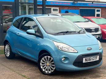 Ford Ka 1.2 Zetec Hatchback 3dr Petrol Manual Euro 5 (s/s) (69 ps)