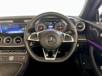 Mercedes-Benz E Class 2.0 E220d AMG Line (Premium) Cabriolet G-Tronic+ Euro 6 (s/s) 2d