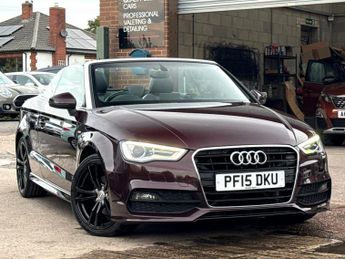 Audi A3 2.0 TDI S line Convertible 2dr Diesel Manual Euro 6 (s/s) (150 p