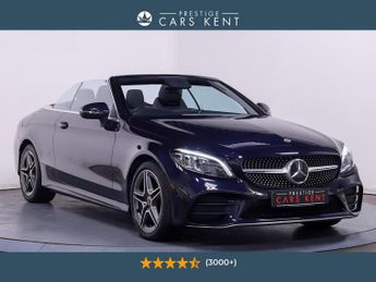 Mercedes C Class 1.5 C200 MHEV AMG Line (Premium) Cabriolet 2dr Petrol G-Tronic+ 