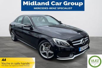Mercedes C Class 2.1 C220d AMG Line 7G-Tronic+ Euro 6 (s/s) 4dr