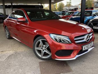 Mercedes C Class 2.0 C200 AMG Line (Premium) 7G-Tronic+ Euro 6 (s/s) 4dr