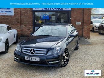 Mercedes C Class 1.6 C180 AMG Sport Plus Saloon 4dr Petrol G-Tronic+ Euro 6 (s/s)