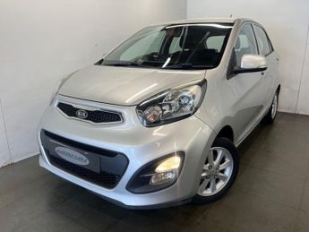 KIA PICANTO 1.25 2 Hatchback 5dr Petrol Auto Euro 5 (84 bhp) 12 MONTHS AA, F
