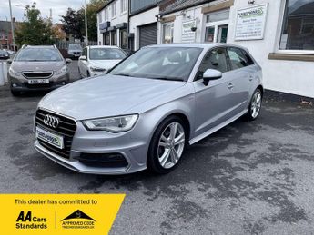 Audi A3 1.6 TDI S line Sportback 5dr Diesel S Tronic Euro 6 (s/s) (110 p