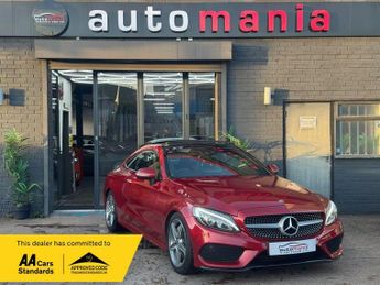 Mercedes C Class 2.1 C250d AMG Line (Premium Plus) Coupe 2dr Diesel G-Tronic+ Eur