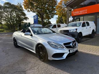 Mercedes-Benz E Class 2.0 E200 AMG Line Cabriolet G-Tronic+ Euro 6 (s/s) 2dr