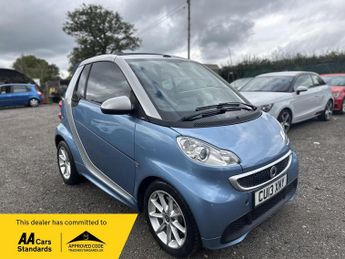 Smart ForTwo 1.0 MHD Passion Cabriolet SoftTouch Euro 5 (s/s) 2dr