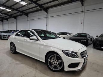 Mercedes-Benz C Class 2.0 C200 AMG Line 7G-Tronic+ Euro 6 (s/s) 4dr