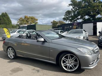 Mercedes E Class 3.0 E350 CDI V6 BlueEfficiency Sport Cabriolet G-Tronic Euro 5 2