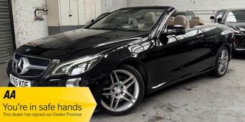 Mercedes E Class 2.1 E220 BlueTEC AMG Line Cabriolet G-Tronic+ Euro 6 (s/s) 2dr