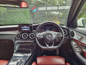 Mercedes-Benz C Class 2.1 C220d AMG Line (Premium) G-Tronic+ Euro 6 (s/s) 4dr