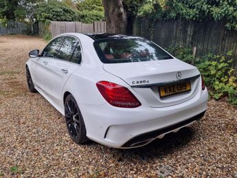Mercedes-Benz C Class 2.1 C220d AMG Line (Premium) G-Tronic+ Euro 6 (s/s) 4dr
