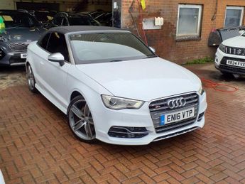 Audi S3 2.0 TFSI Cabriolet 2dr Petrol S Tronic quattro Euro 6 (s/s) (Nav