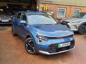 Kia Niro 64.8kWh 2 SUV 5dr Electric Auto (201 bhp) GENUINE MILEAGE FULL E