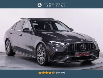 Mercedes C Class 2.0 C43 MHEV AMG (Premium Plus) Saloon 4dr Petrol Hybrid G-Troni