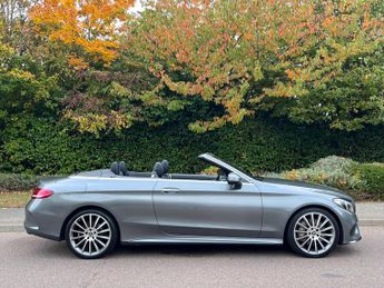Mercedes-Benz C Class 2.1 C250d AMG Line (Premium Plus) Cabriolet G-Tronic+ Euro 6 (s/