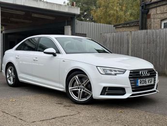Audi A4 2.0 TDI S line S Tronic quattro Euro 6 (s/s) 4dr