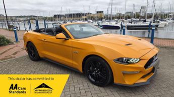 Ford Mustang 5.0 V8 GT Convertible 2dr Petrol SelShift Euro 6 (450 ps)