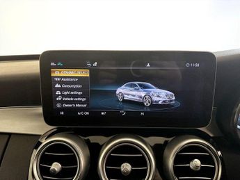 Mercedes-Benz C Class 2.0 C300d AMG Line (Premium) G-Tronic+ Euro 6 (s/s) 4dr
