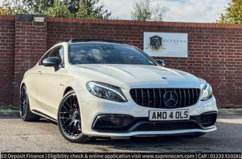 Mercedes C Class 4.0 C63 V8 BiTurbo AMG (Premium) Coupe 2dr Petrol SpdS MCT Euro 