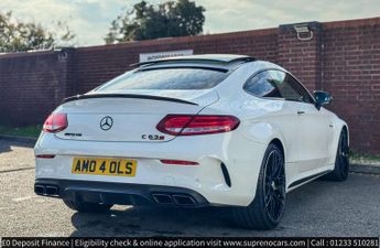Mercedes-Benz C Class 4.0 C63 V8 BiTurbo AMG (Premium) Coupe 2dr Petrol SpdS MCT Euro 