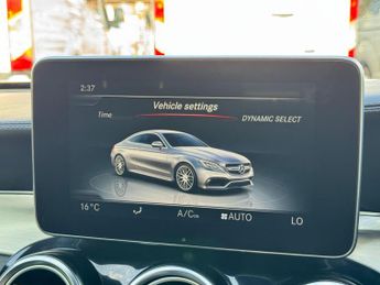 Mercedes-Benz C Class 4.0 C63 V8 BiTurbo AMG (Premium) Coupe 2dr Petrol SpdS MCT Euro 