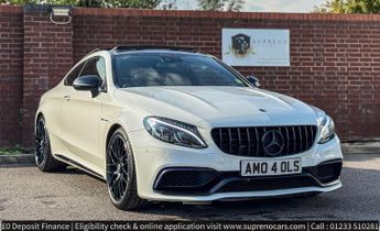 Mercedes-Benz C Class 4.0 C63 V8 BiTurbo AMG (Premium) Coupe 2dr Petrol SpdS MCT Euro 