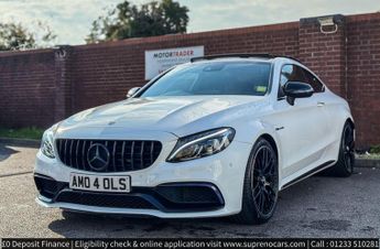 Mercedes-Benz C Class 4.0 C63 V8 BiTurbo AMG (Premium) Coupe 2dr Petrol SpdS MCT Euro