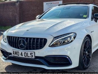 Mercedes-Benz C Class 4.0 C63 V8 BiTurbo AMG (Premium) Coupe 2dr Petrol SpdS MCT Euro 