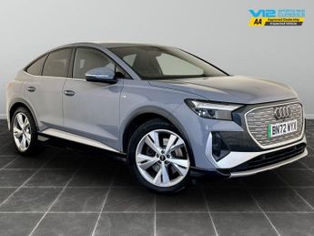 Audi Q4 e-tron 40 S line Sportback Auto 5dr 82kWh