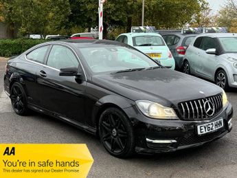 Mercedes C Class 1.6 C180 BlueEfficiency AMG Sport Plus G-Tronic+ Euro 5 (s/s) 2d