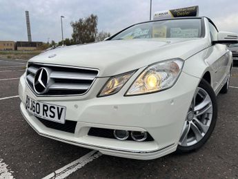 Mercedes-Benz E Class 1.8 E200 CGI BlueEfficiency SE Cabriolet 2dr Petrol Tiptronic Eu
