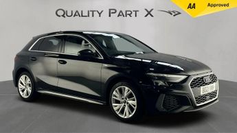 Audi A3 1.4 TFSIe 40 S line Sportback S Tronic Euro 6 (s/s) 5dr 13kWh